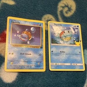Pokémon TCG Squirtle Bundle (2 Cards)